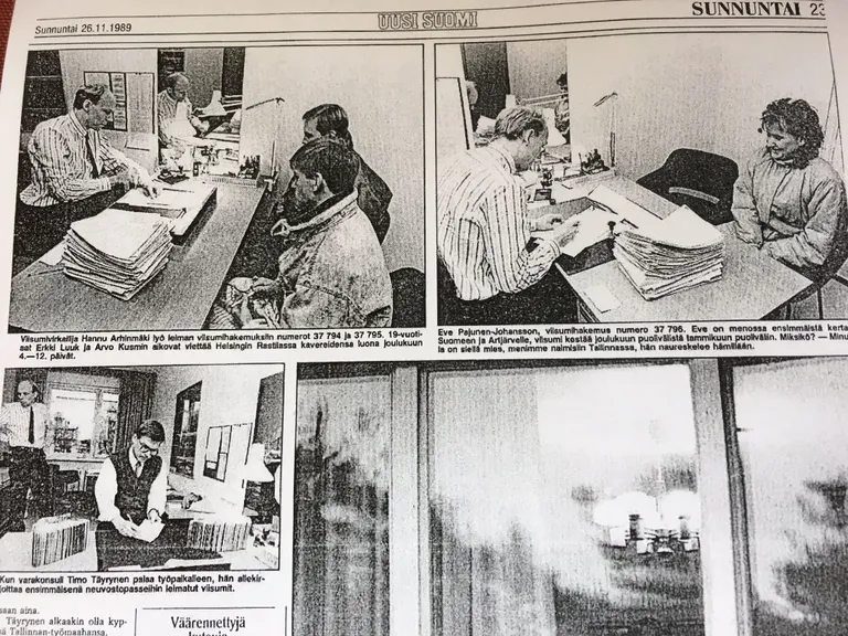 ajaleht aastast 1989