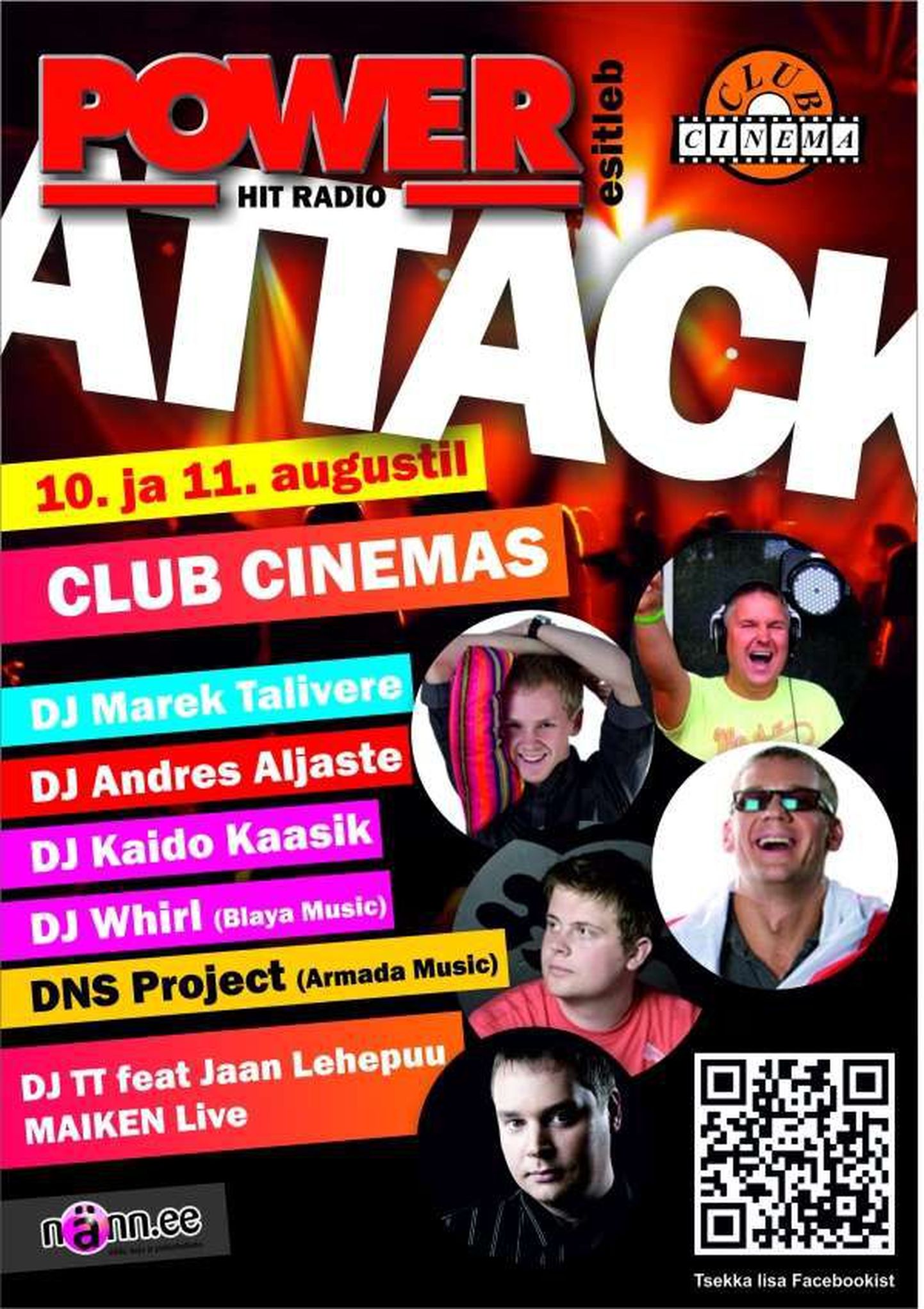Sel nädalal Power Attack ööklubis Cinema!