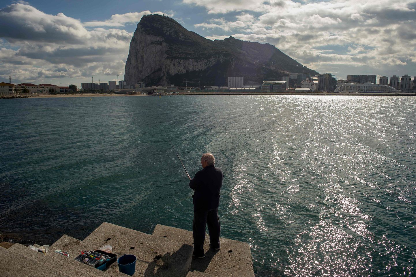 Gibraltari kalju 4. jaanuar 2021.