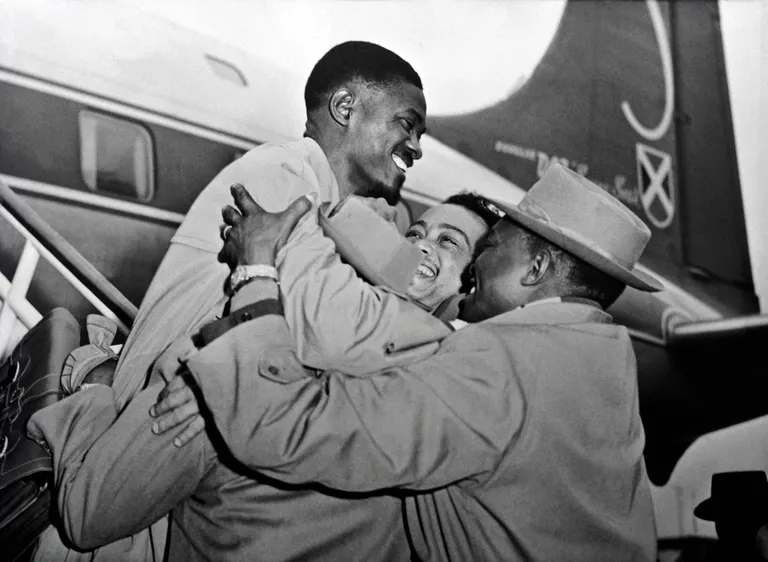 Patrice Lumumba külaskäik Brüsselisse.