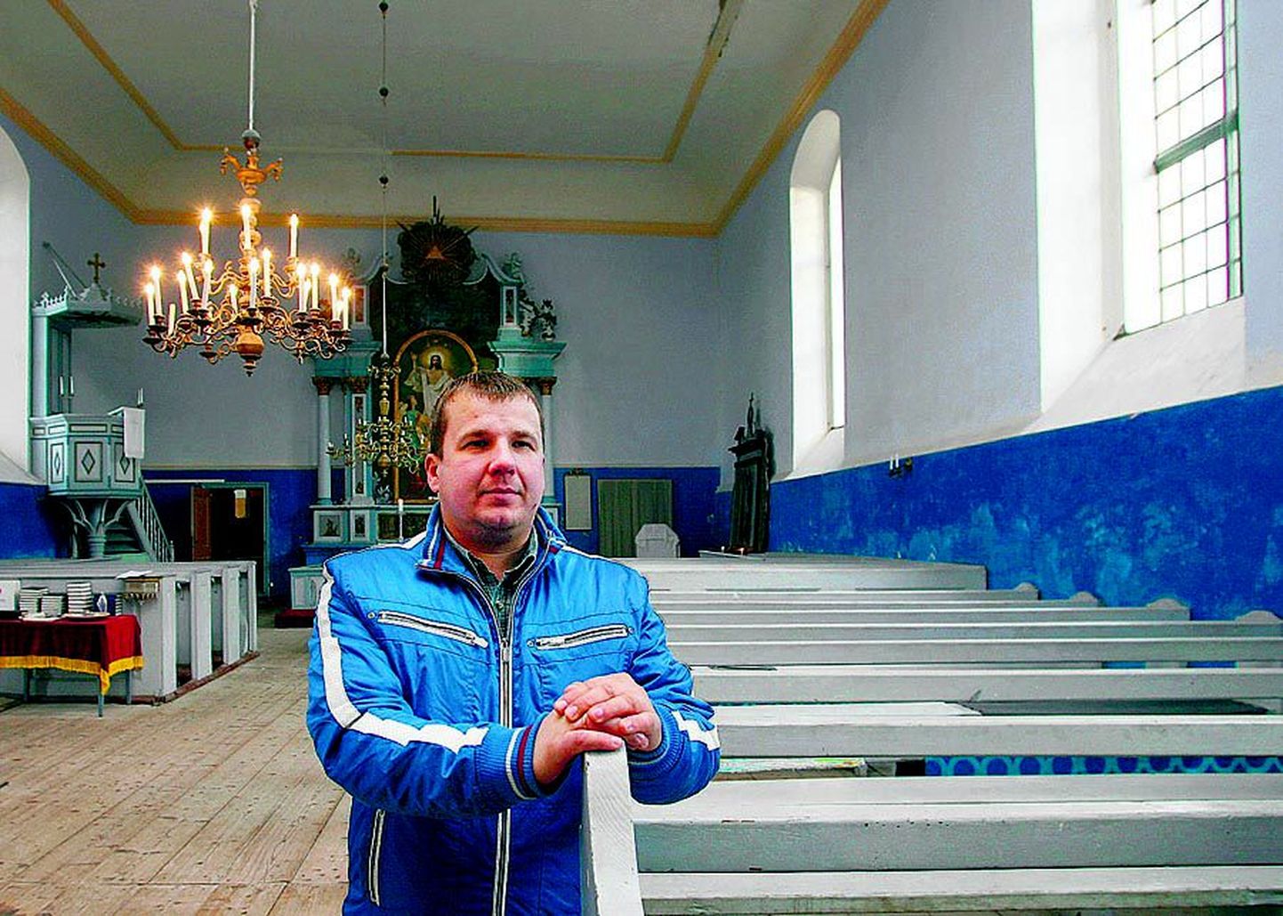 Karksi kiriku elektrisüsteemi uuendamiseks leiti raha projektiga, mille kirjutas valla arendusnõunik Dmitri Orav.