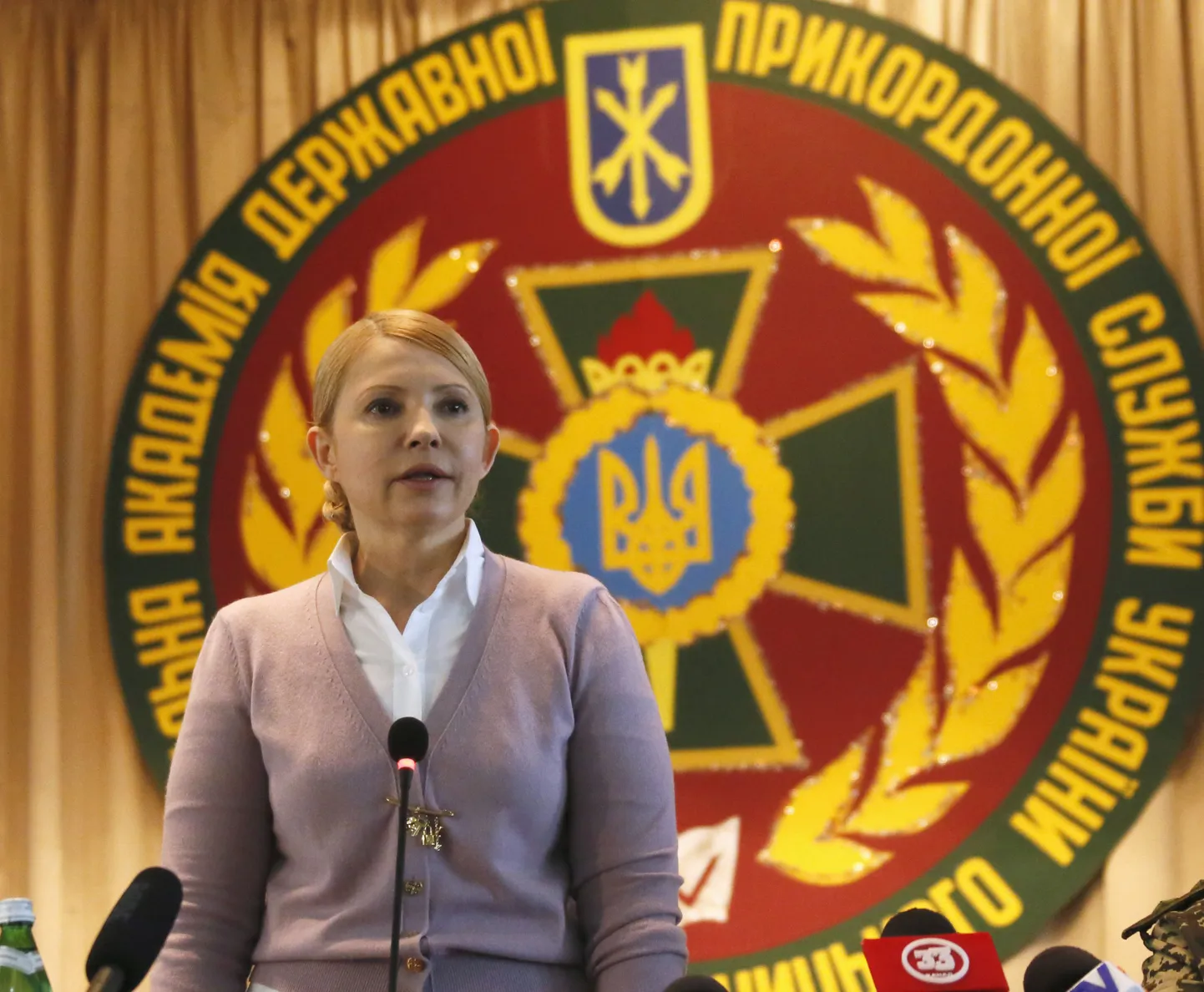 Julia Tõmošenko täna Hmelniki linnas.