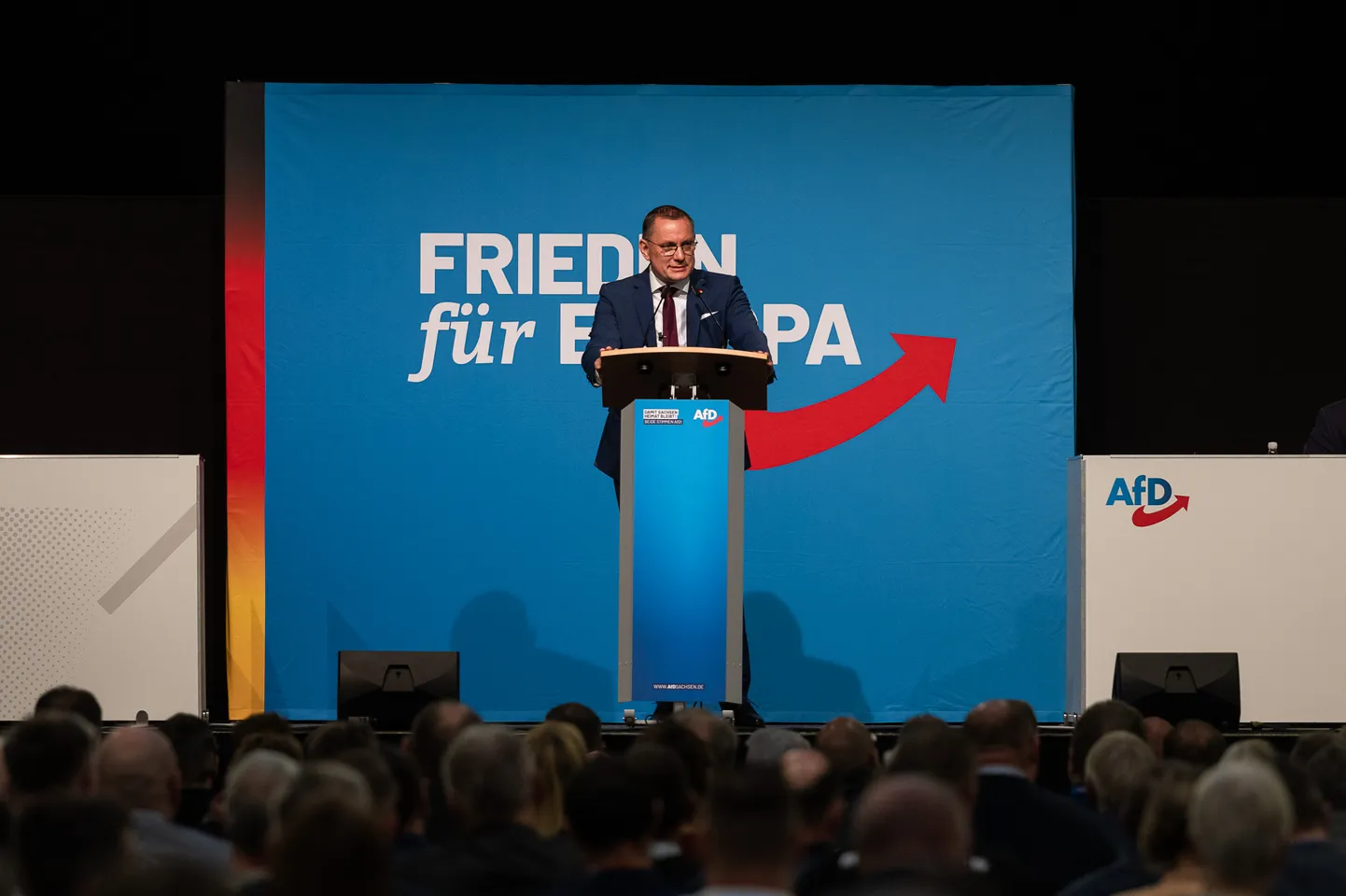 Paremäärmusliku erakonna Alternatiiv Saksamaale (AfD) kaasjuht Tino Chrupalla.