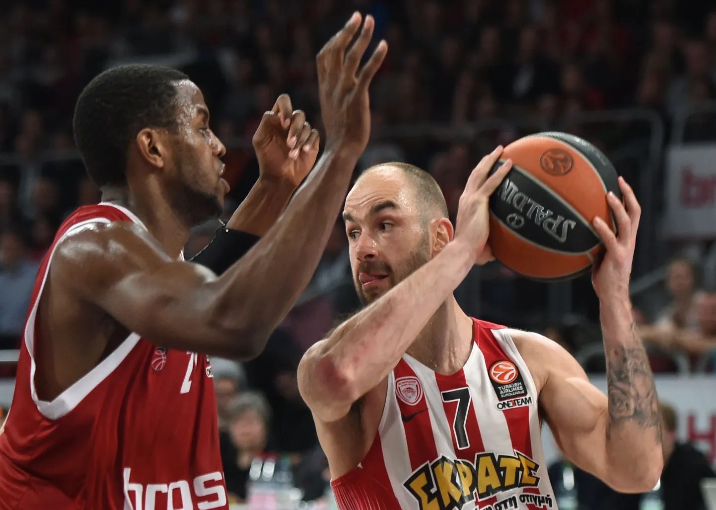 Vassilis Spanoulis (paremal).