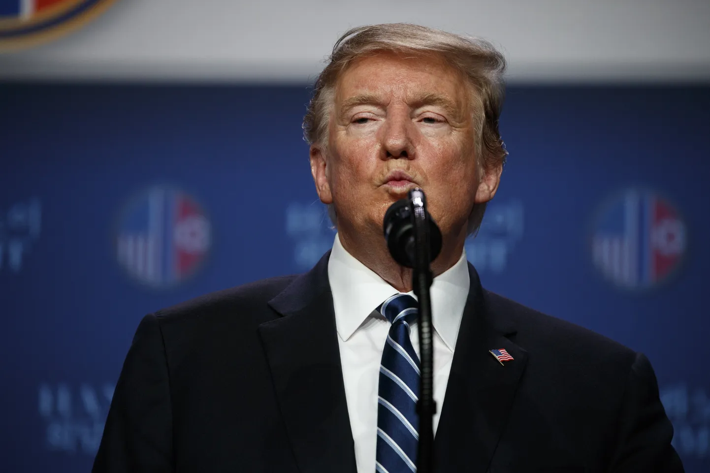 USA president Donald Trump.