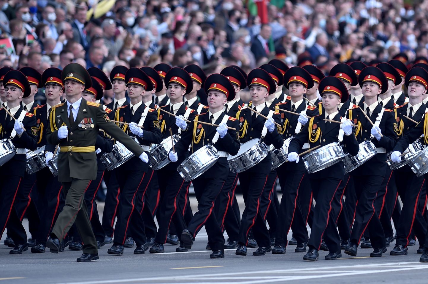 Военный парад в честь 75-летия Победы в Минске.