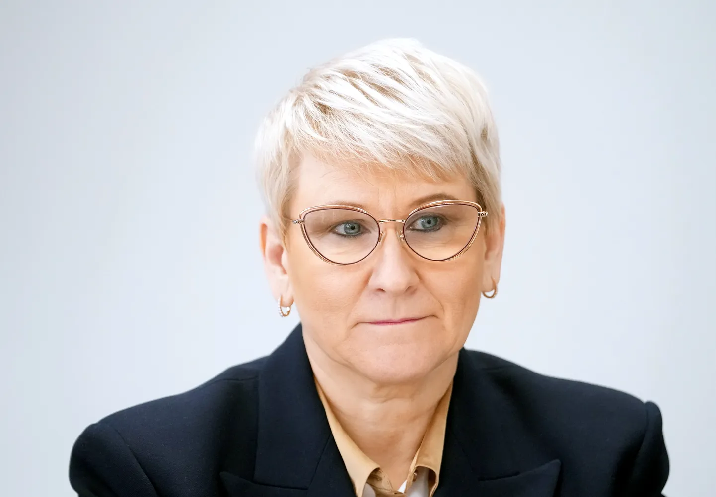 Глава Службы госдоходов Иева Яунземе.