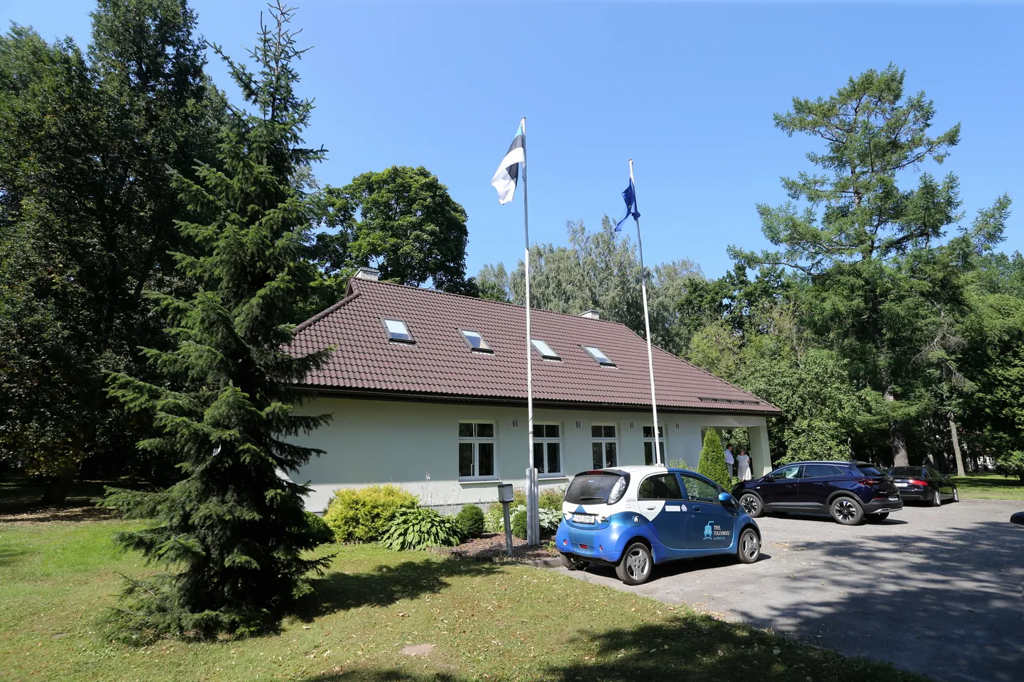 Ülenurmel asuv Kambja vallamaja.