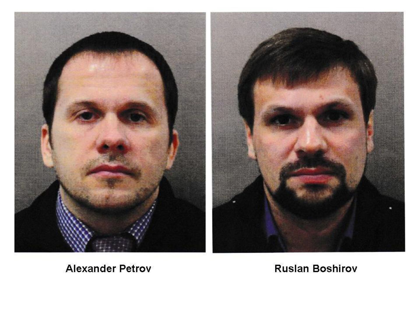 Skripali surmaga seoses taga otsitavad venelased Aleksandr Petrov ja Ruslan Boširov.