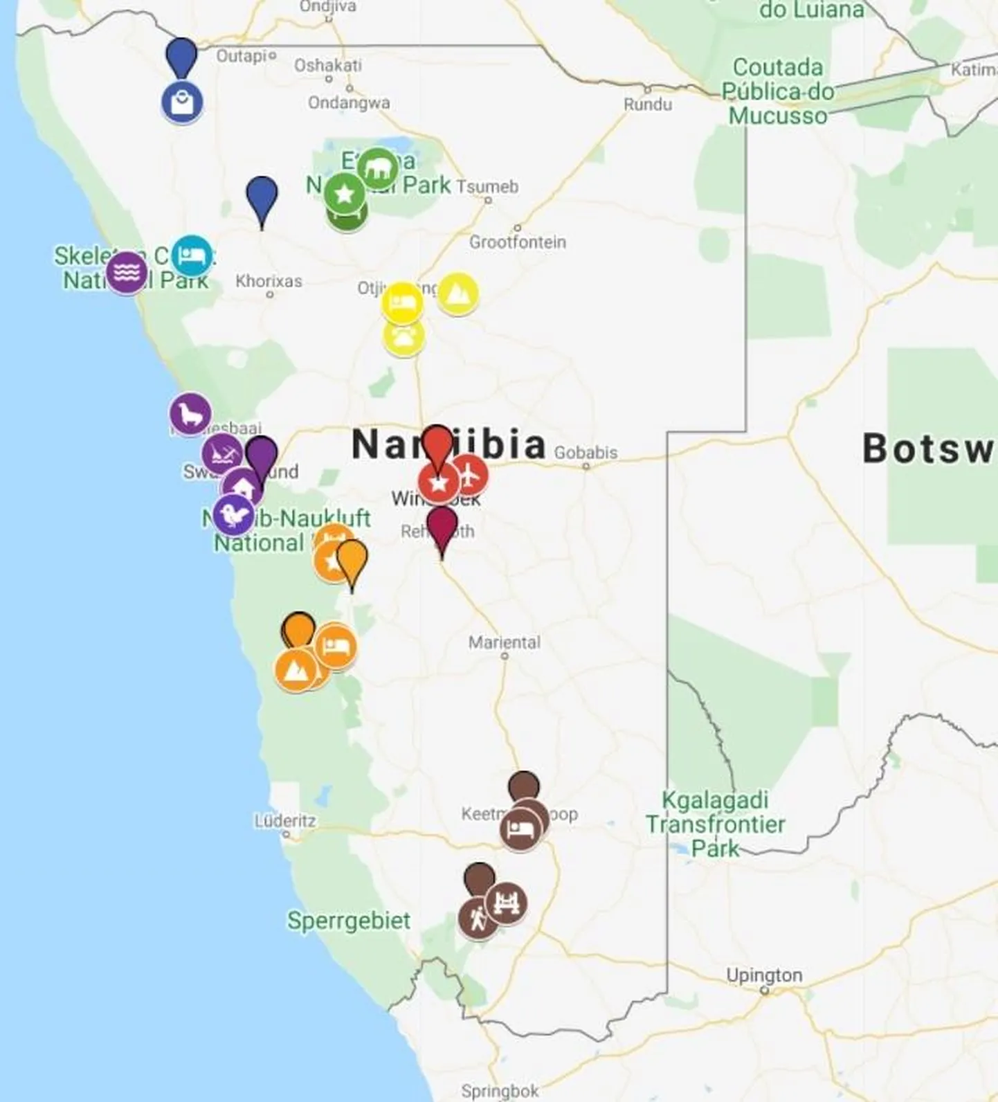 Reisiseltskond läbis Namiibas 4000 kilomeetrit, avastades Aafrika loodust, loomi-linde ja inimesi.