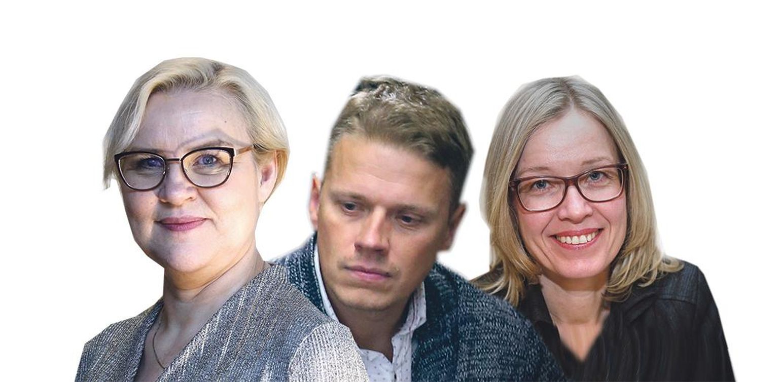 Anneli Kannus, Argo Annuk ja Kaja Tarto.