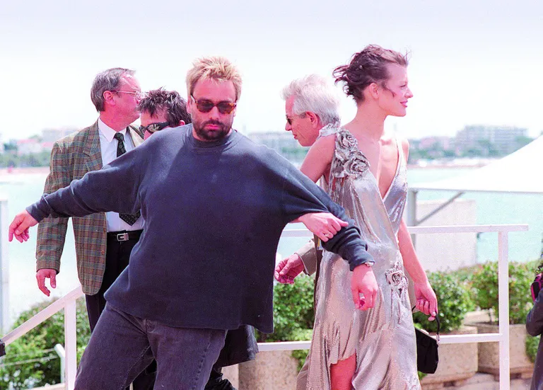 Milla Jovovich ja Luc Besson.