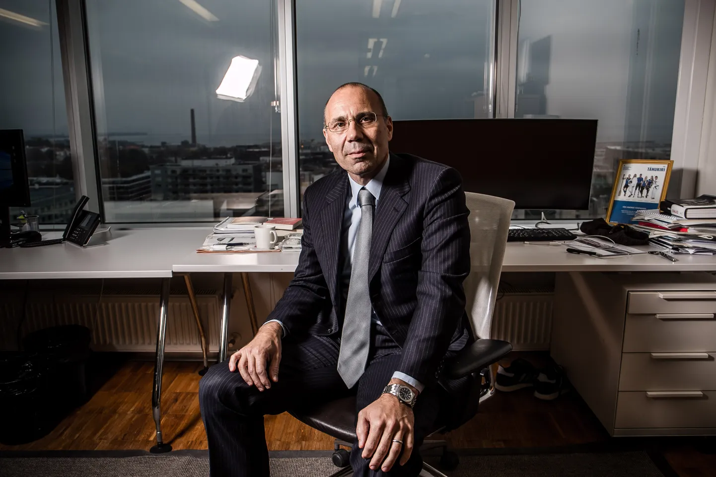 Tallinn 18.10.2018
Andres Viisemann, LHV asutaja ja pensionifondide juht.

Andres Viisemann, Board of Directors at LHV Group AS and LHV Pank AS.
FOTO:SANDER ILVEST/EESTI MEEDIA