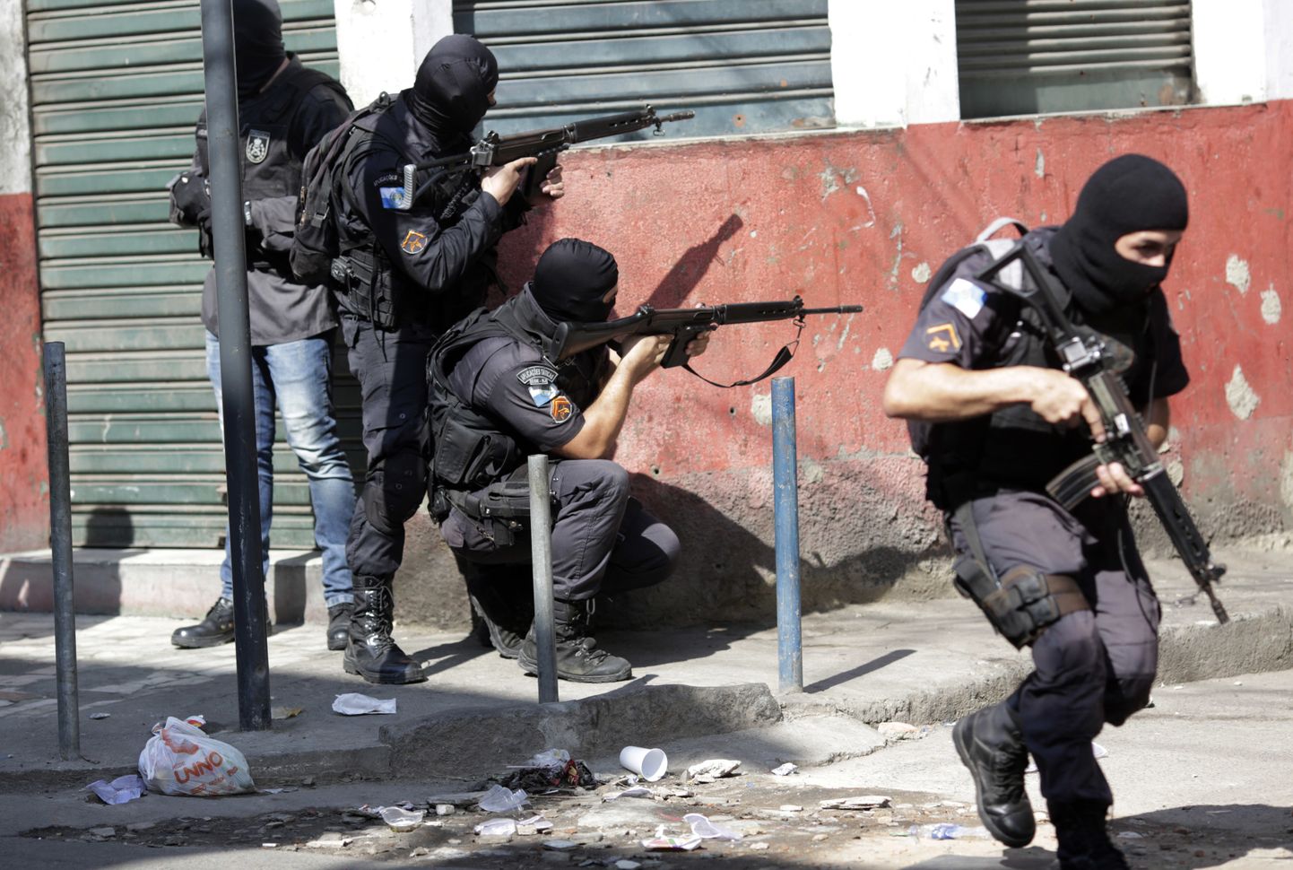 Politseinikud Rio de Janeiros.