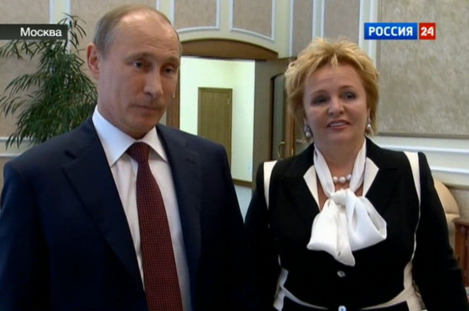 Vladimir Putin  ja Ljudmila Putina