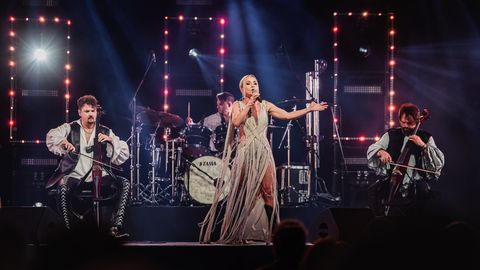 FOTO ⟩ "DAGAMBA" Jelgavā noslēdz savu koncerttūri 