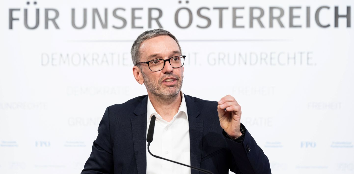 Austria paremäärmusliku Vabaduspartei (FPÖ) uueks juhiks esitatud Herbert Kickl.