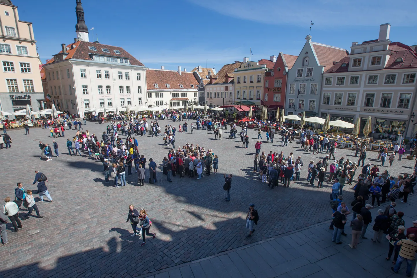 Turistid Tallinnas