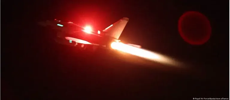Suurbritanna Typhoon startimas.