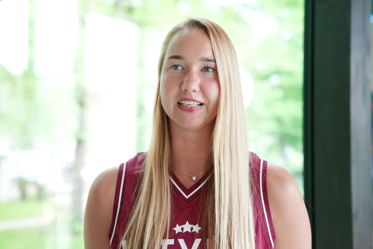 Latvijas sieviešu 3x3 basketbola izlases spēlētāja Digna Strautmane.