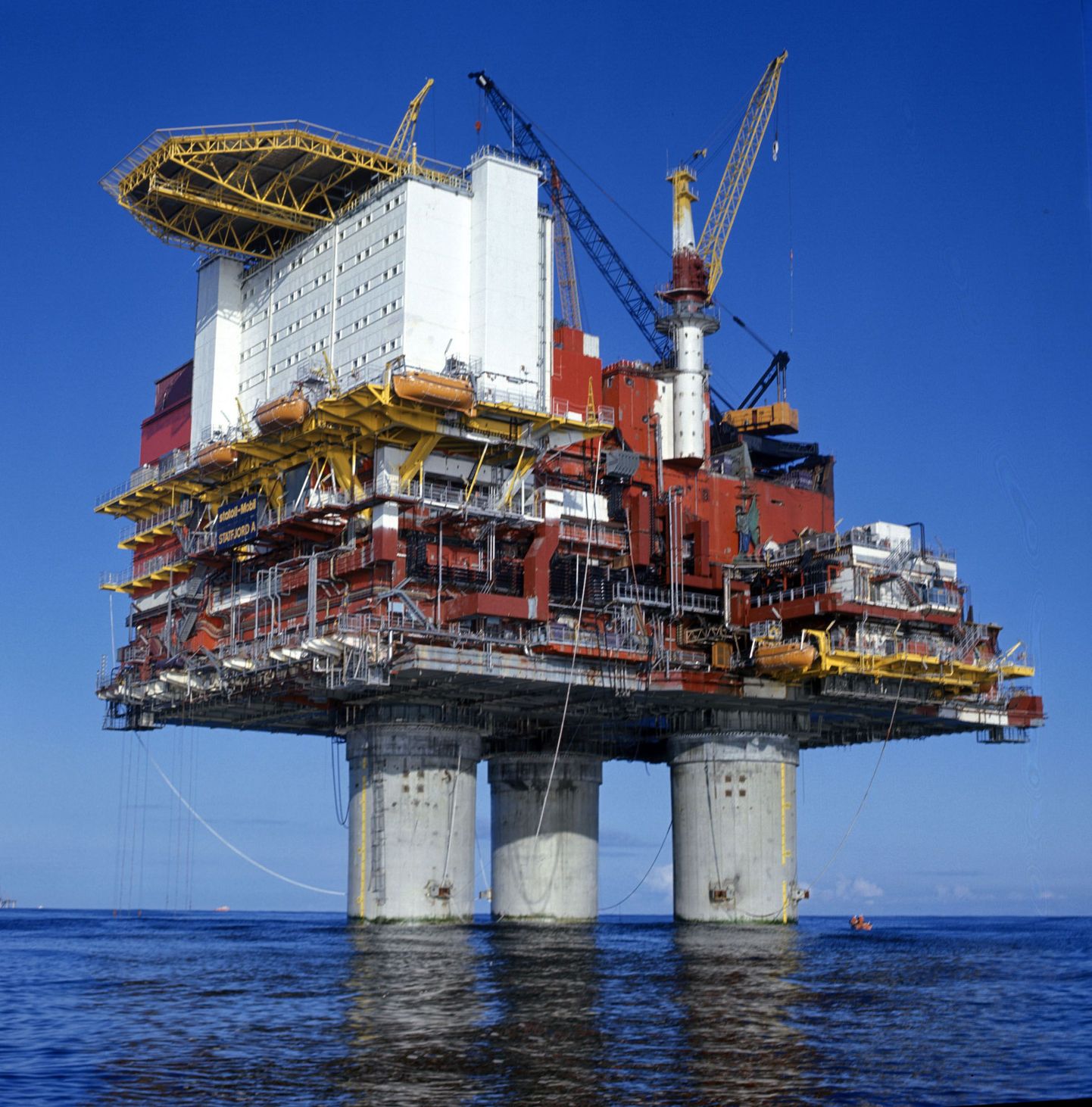 Naftaplatvorm Põhjameres.