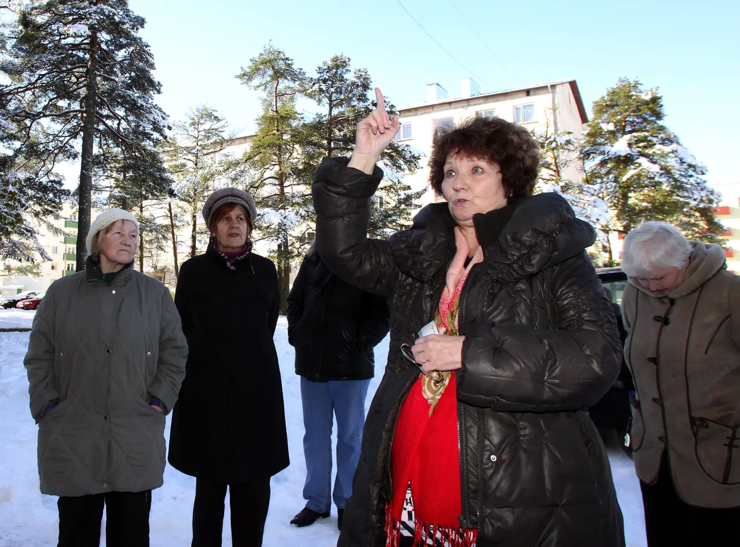 Председатель правления квартирного товарищества Вера Аухонен уверяет, что в доме полный порядок. Жильцы опровергают практически каждое ее слово.