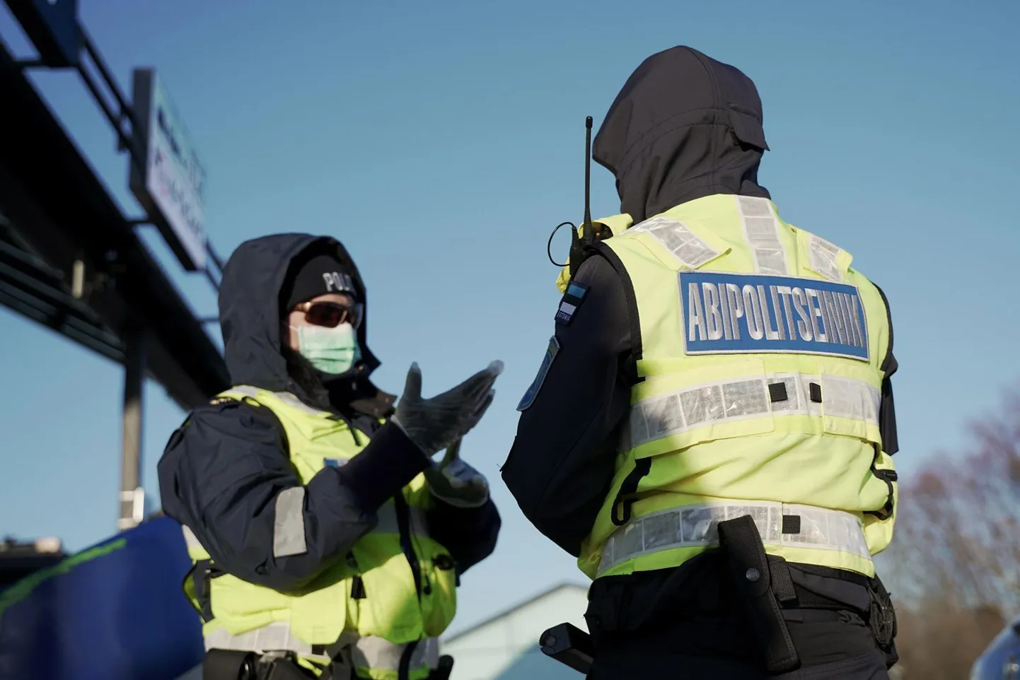 Valga abipolitseinikud.