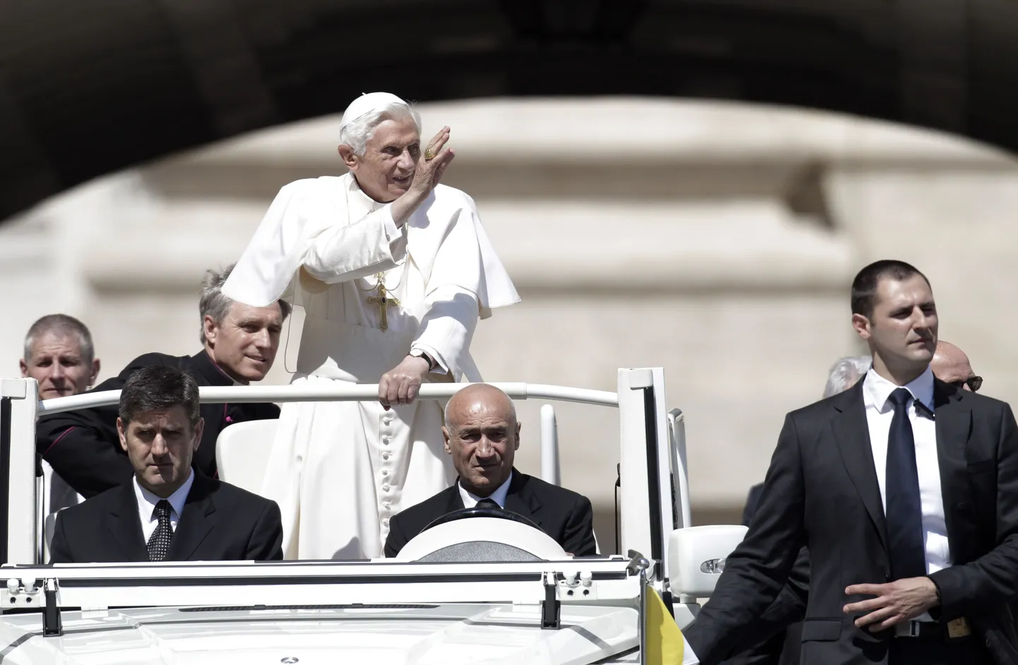 Paavst Benedictus XVI iganädalasel vastuvõtul Vatikanis 30. mail
