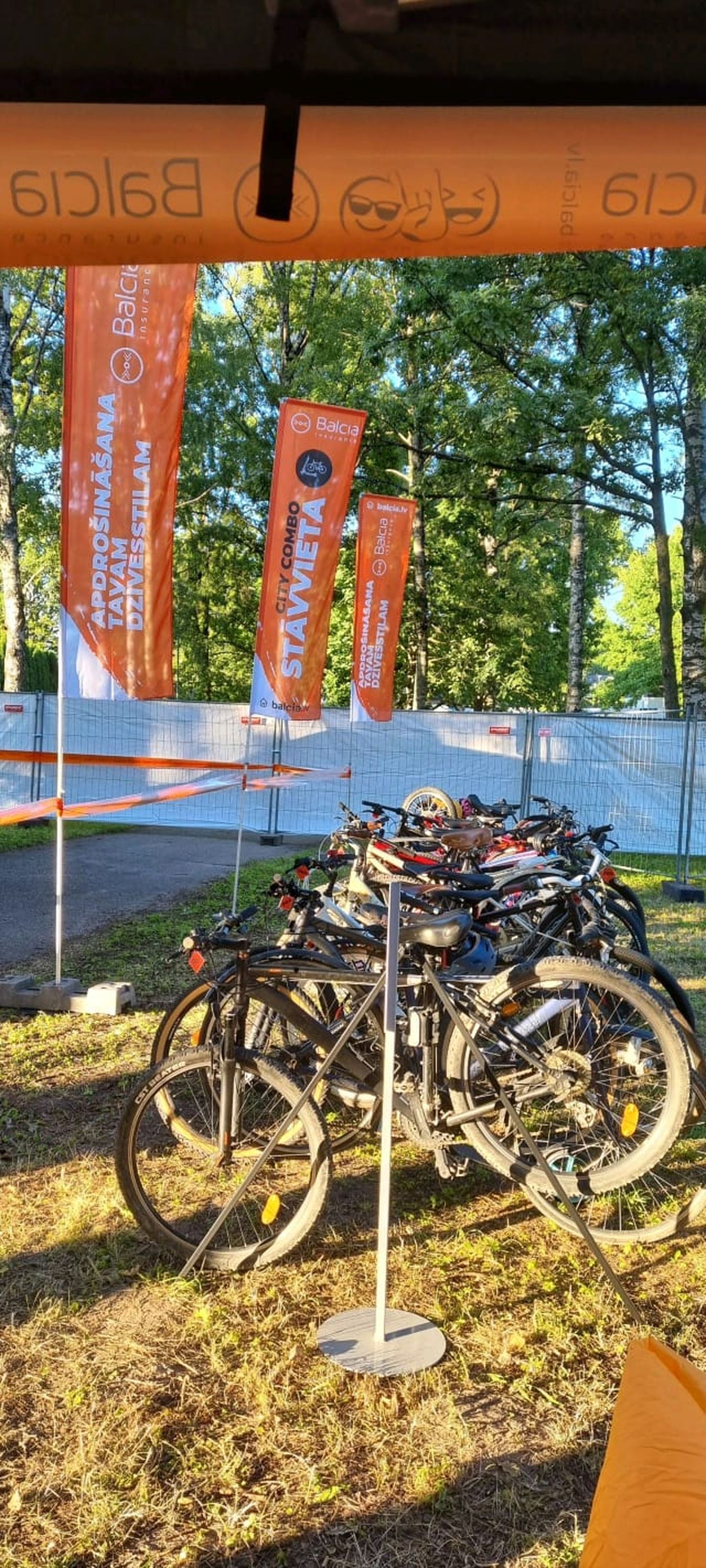 Охраняемая стоянка для велосипедов