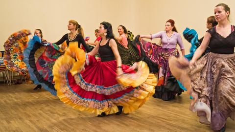 Maljarka tantsijad said rolli Puškini «Mustlastes»