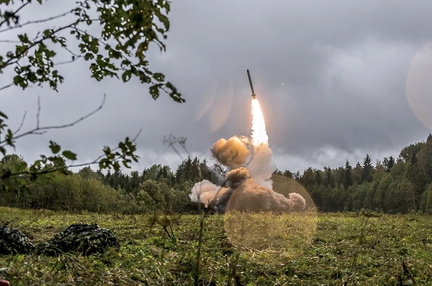 Пуск ракеты. Иллюстративное фото