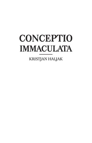 Kristjan Haljak «Conceptio immaculata»