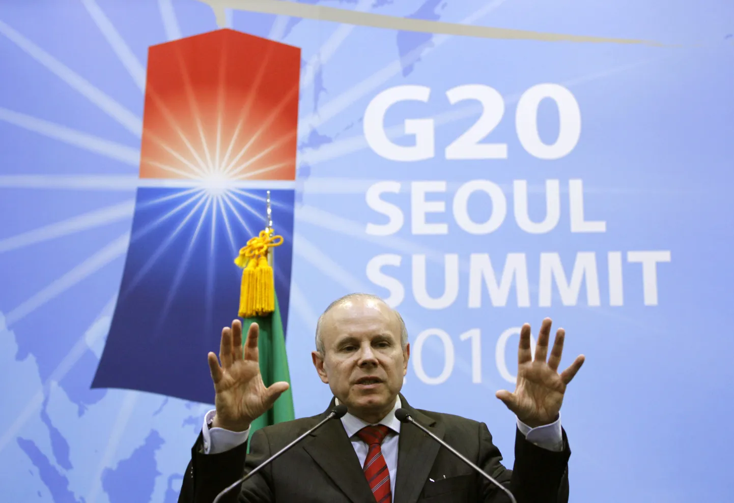 Brasiilia rahandusminister Guido Mantega.
