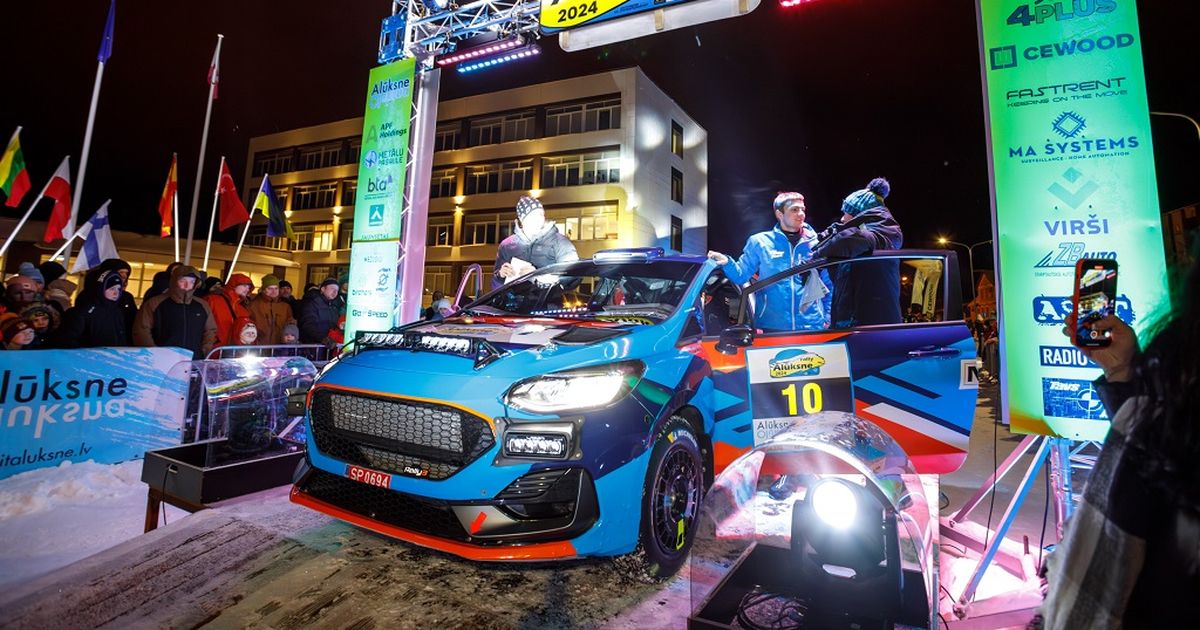 Eesti rallimehed hoiavad Lätis avapäeva järel teist kohta