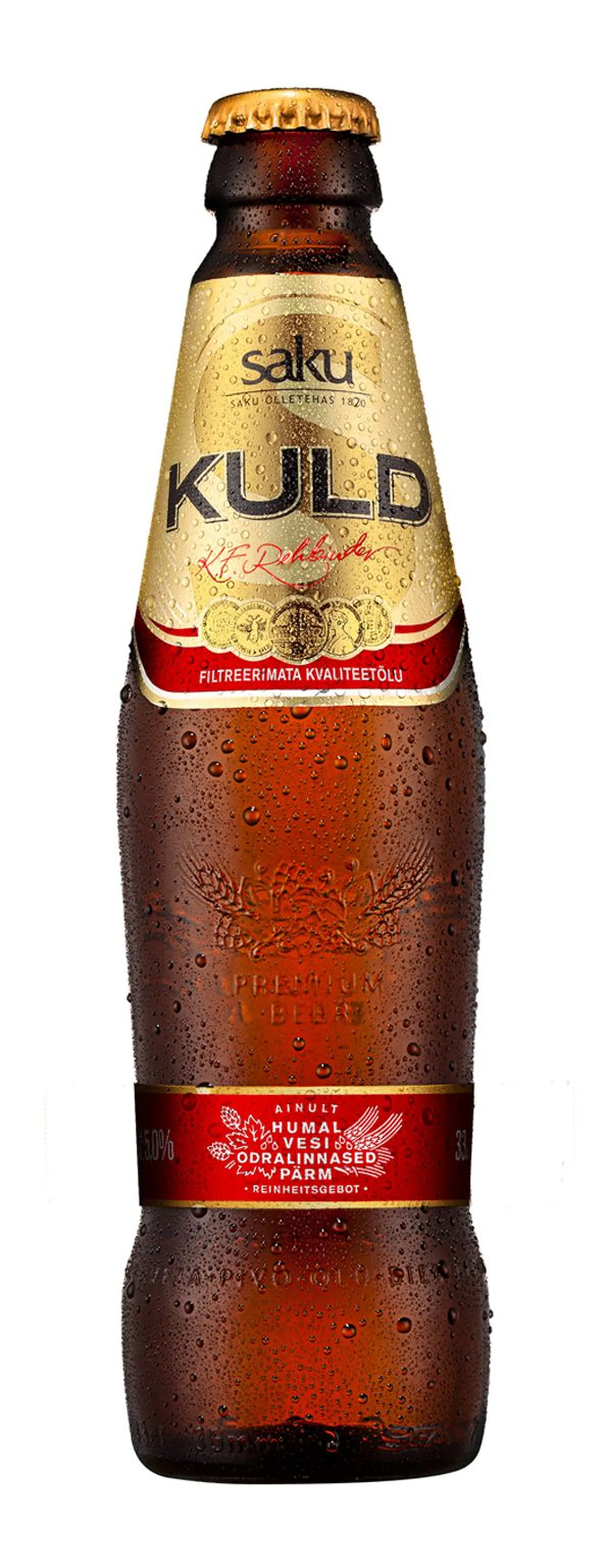 Filtreerimata Saku Kuld.