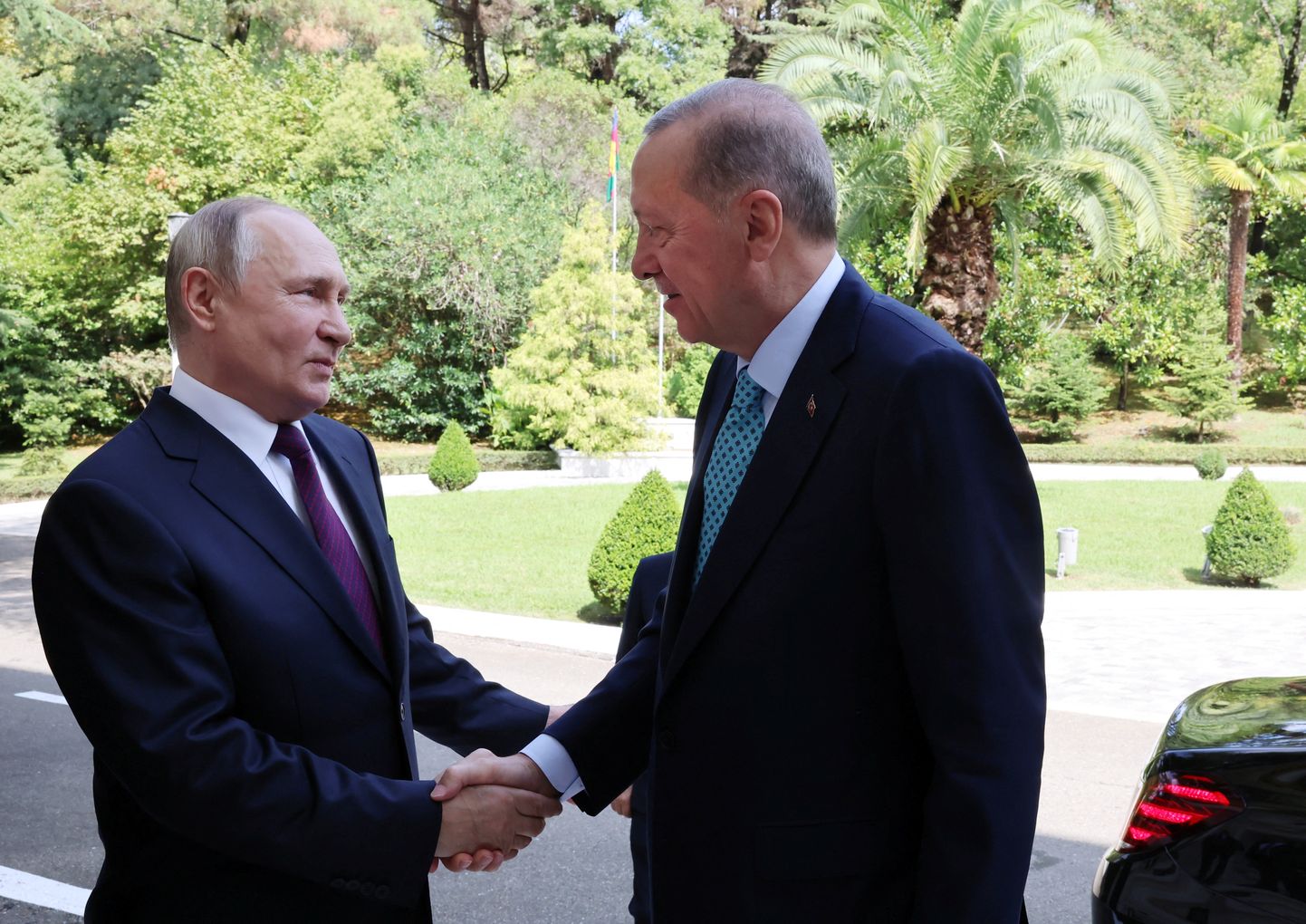 Переговоры президента России Владимира Путина и президента Турции Реджепа Тайипа Эрдогана