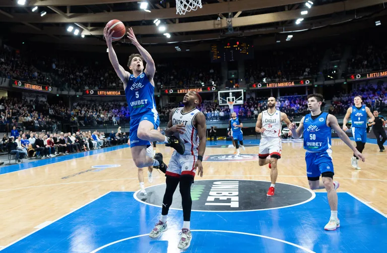 Kalev/Cramo pakkus Cholet'ga mängus korraliku etenduse.