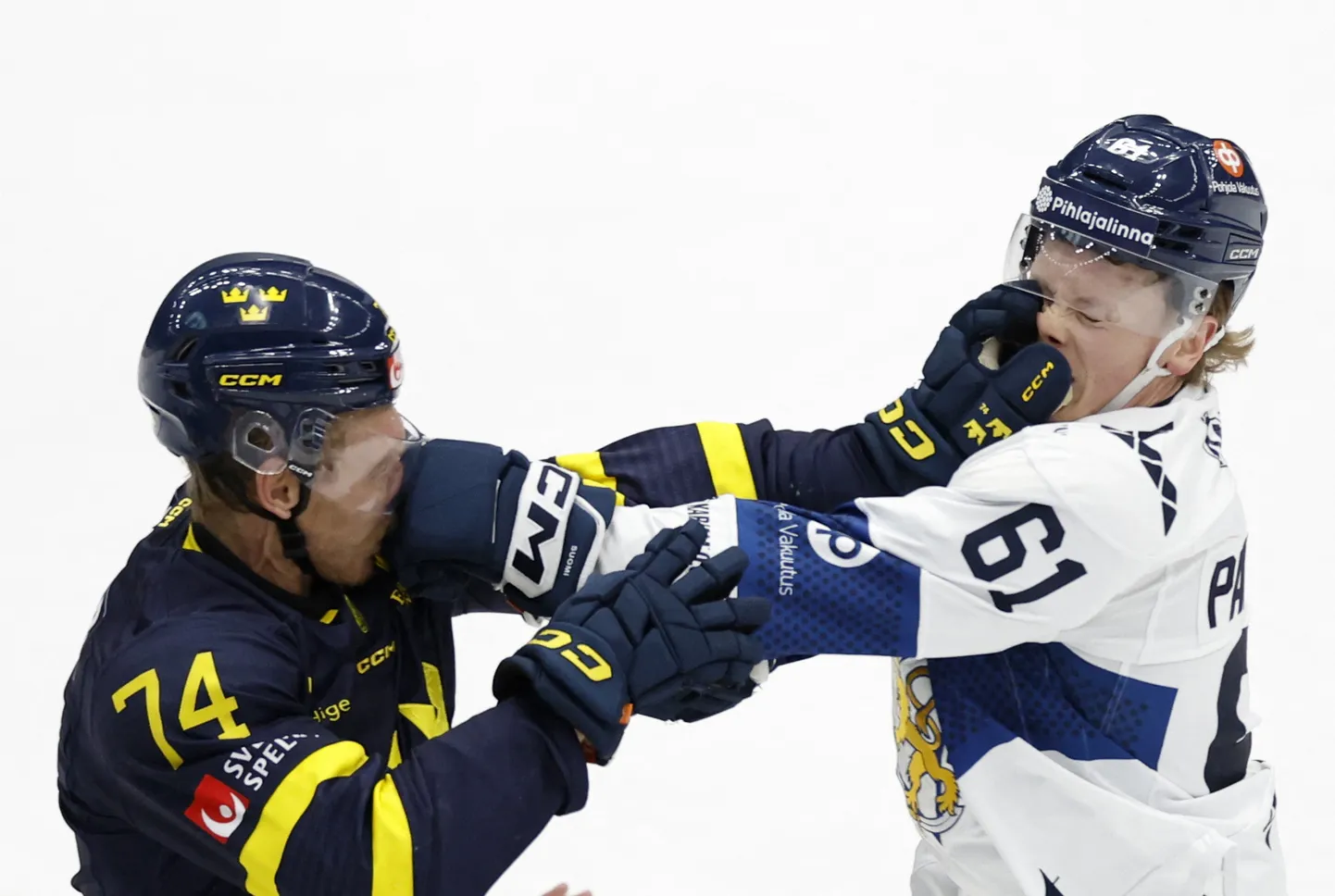 Soome ja Rootsi jäähokiduellid on ülimalt põhimõttelised vastasseisud, kus end tagasi ei hoita!
