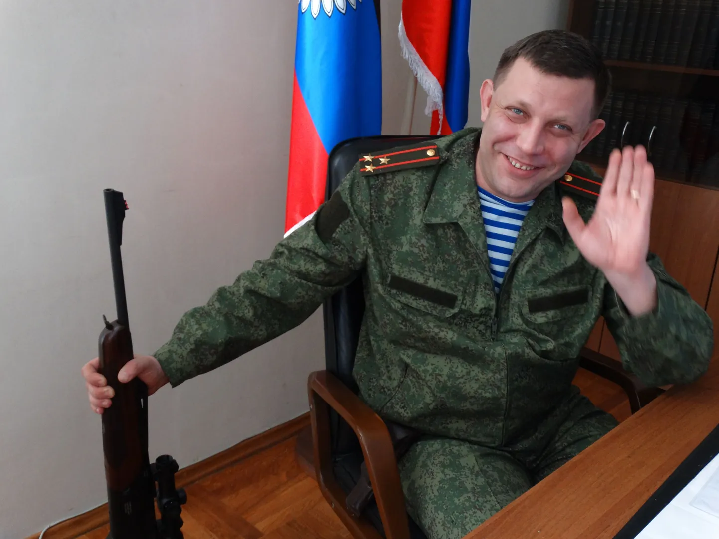 Donetski isehakanud rahvavabariigi juht Aleksandr Zahhartšenko.
