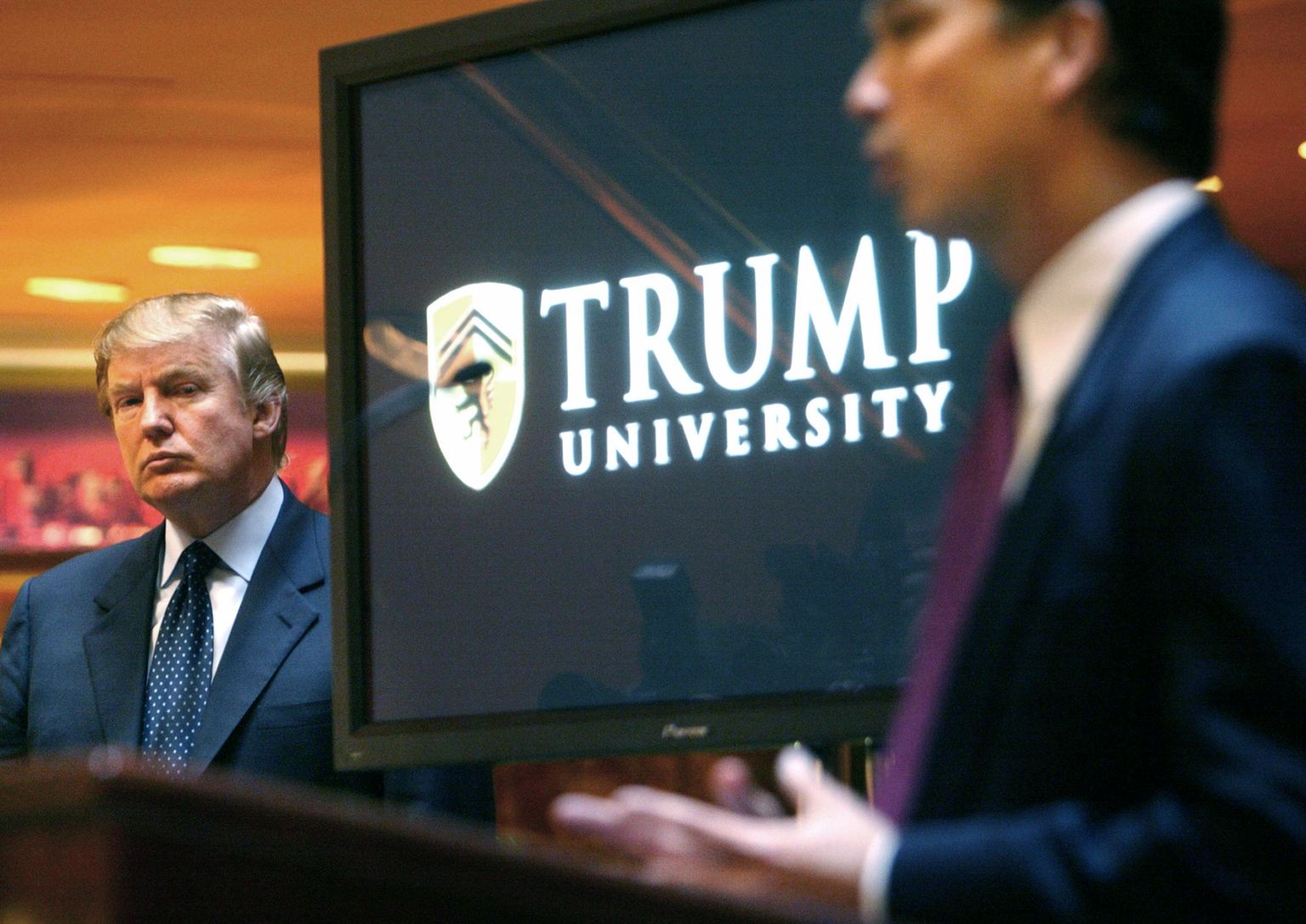 Donald Trumpi «ülikooli» avamine 2005. aastal
