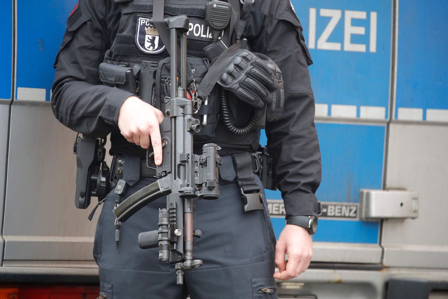 Saksa politsei. Foto on illustratiivne.
