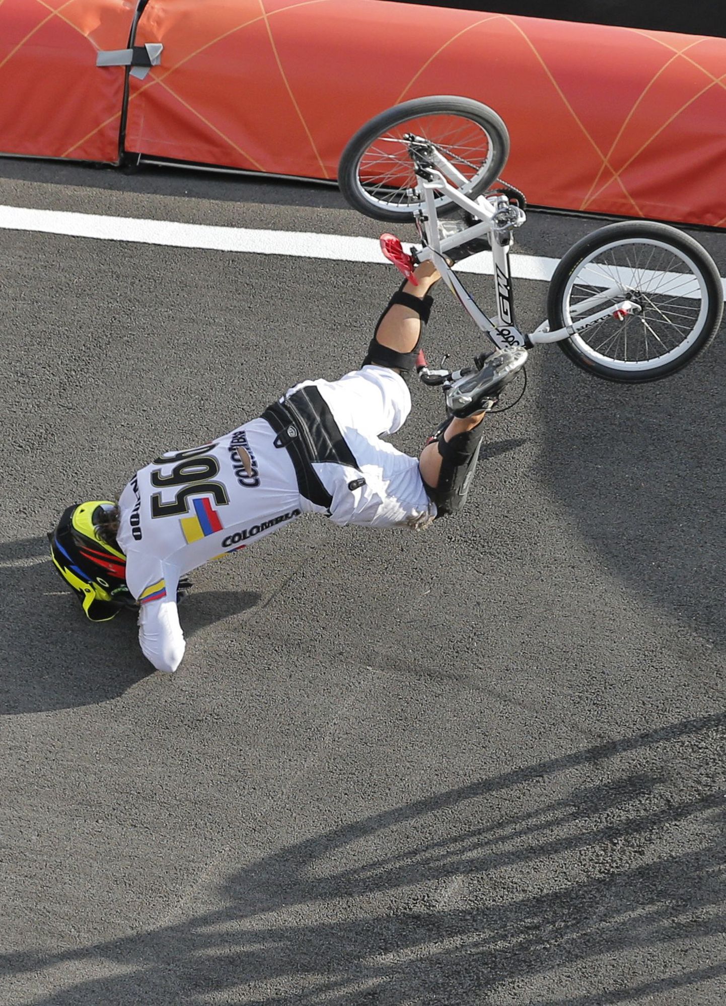 BMX-võistlus olümpial.