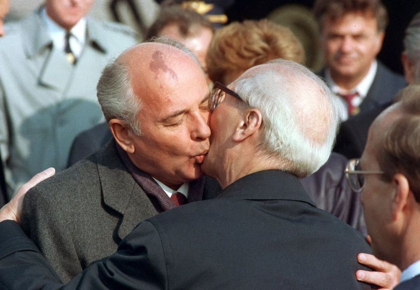 Erich Honecker ja Mihhail Gorbatšov