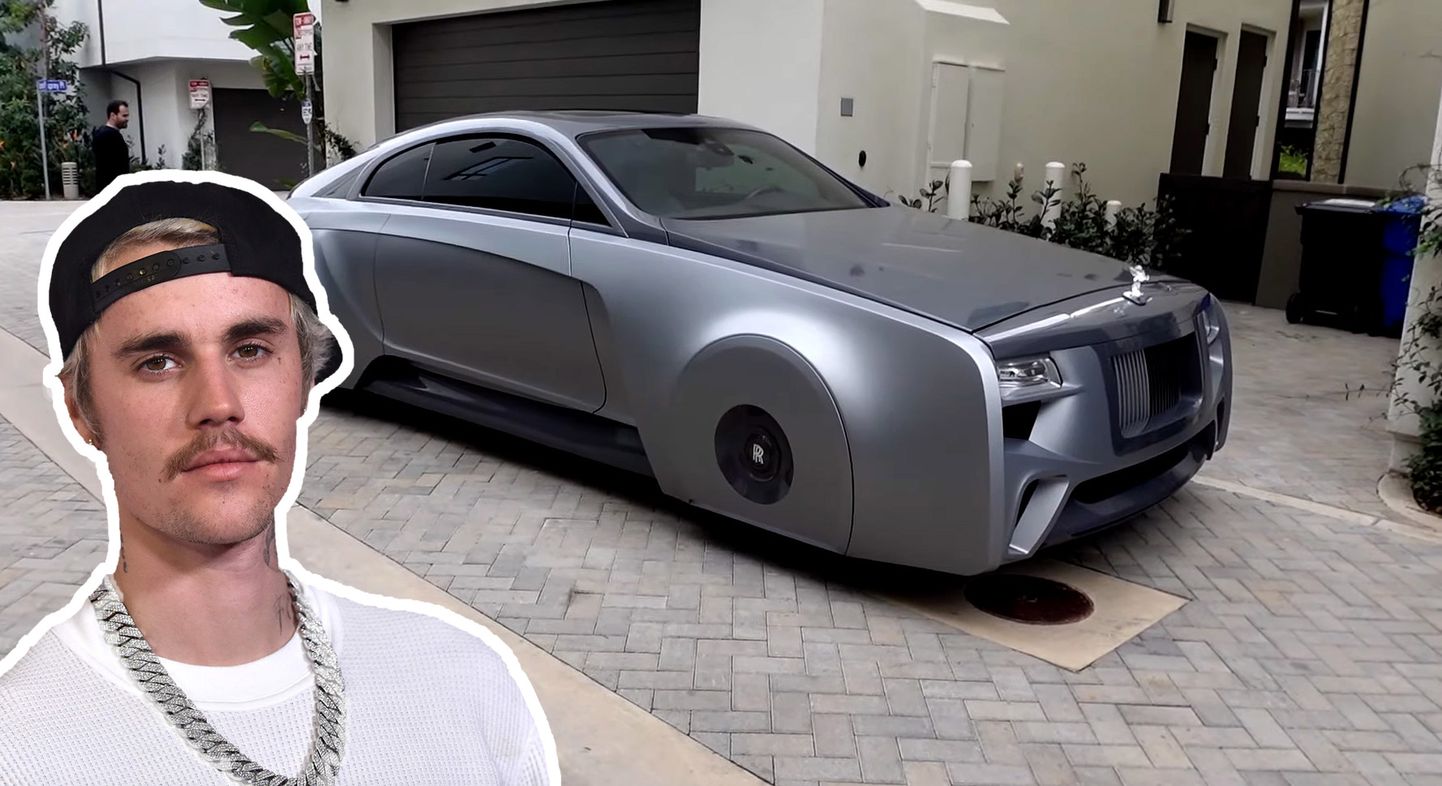 Džastins Bībers un viņa Rolls-Royce Wraith
