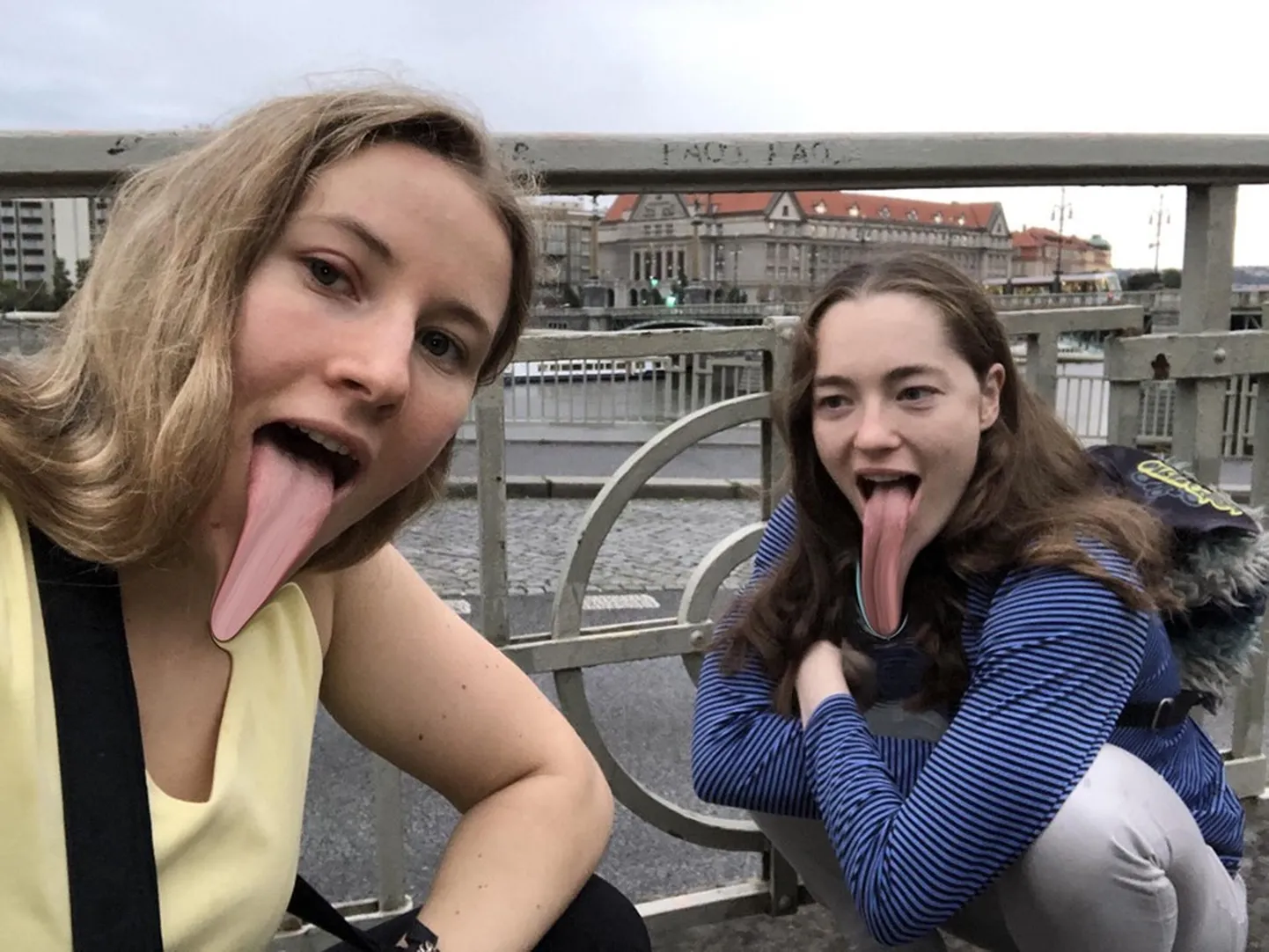 Netti Nüganen ja Laura van Bergem.