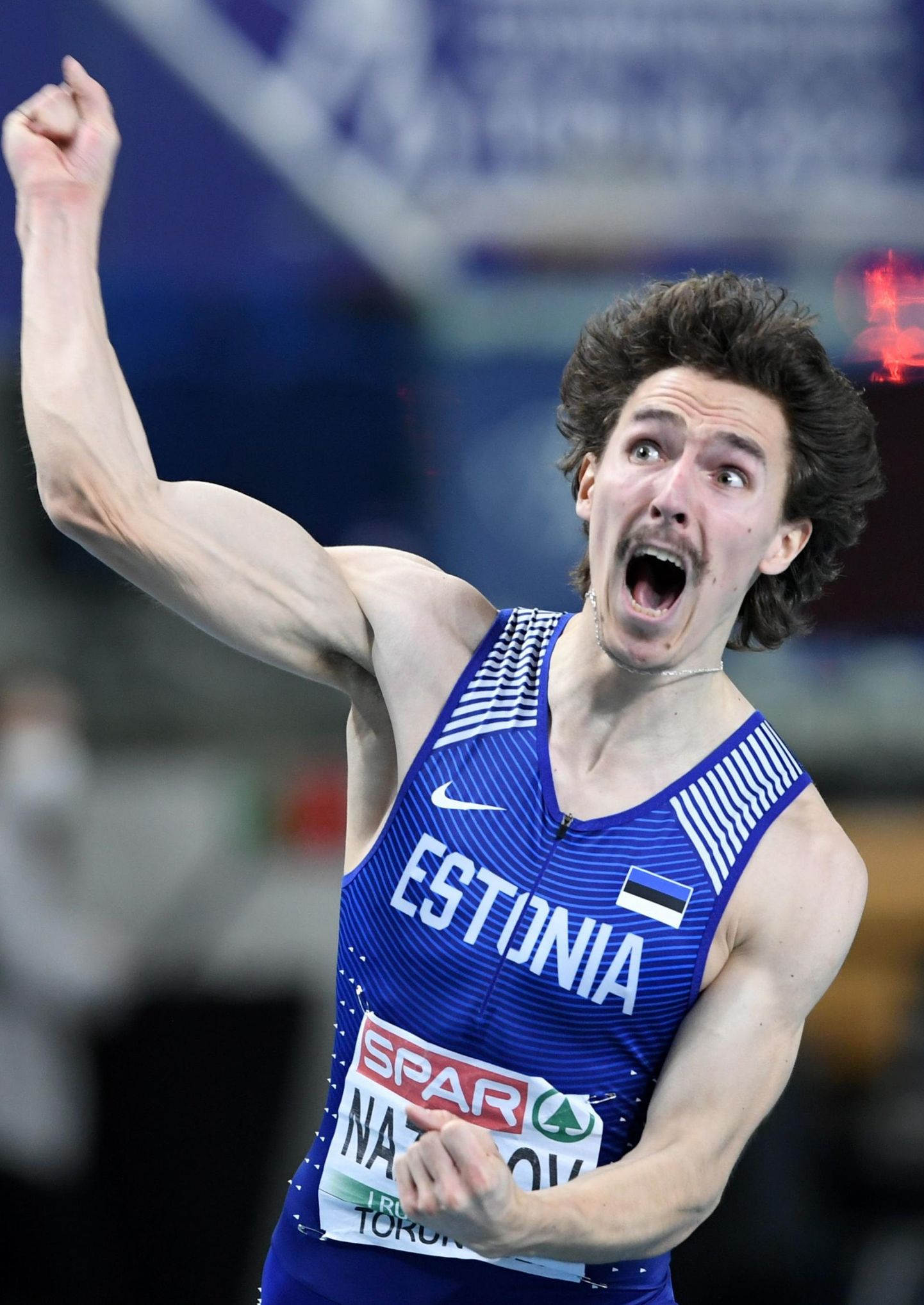 19. märtsil püstitas Karl Erik Nazarov sisemaailmameistrivõistlustel Belgradis 60 m jooksu eeljooksus Eesti siserekordi ajaga 6,55.
