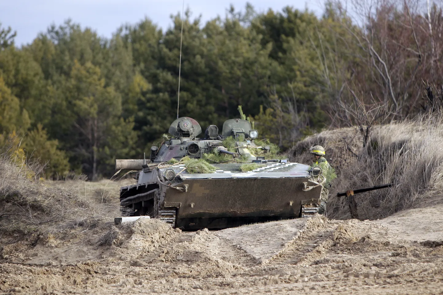 Украинские военные.