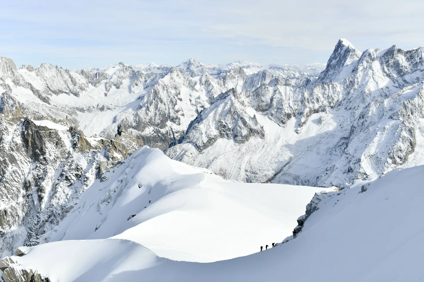 Vaade Mont Blancile.