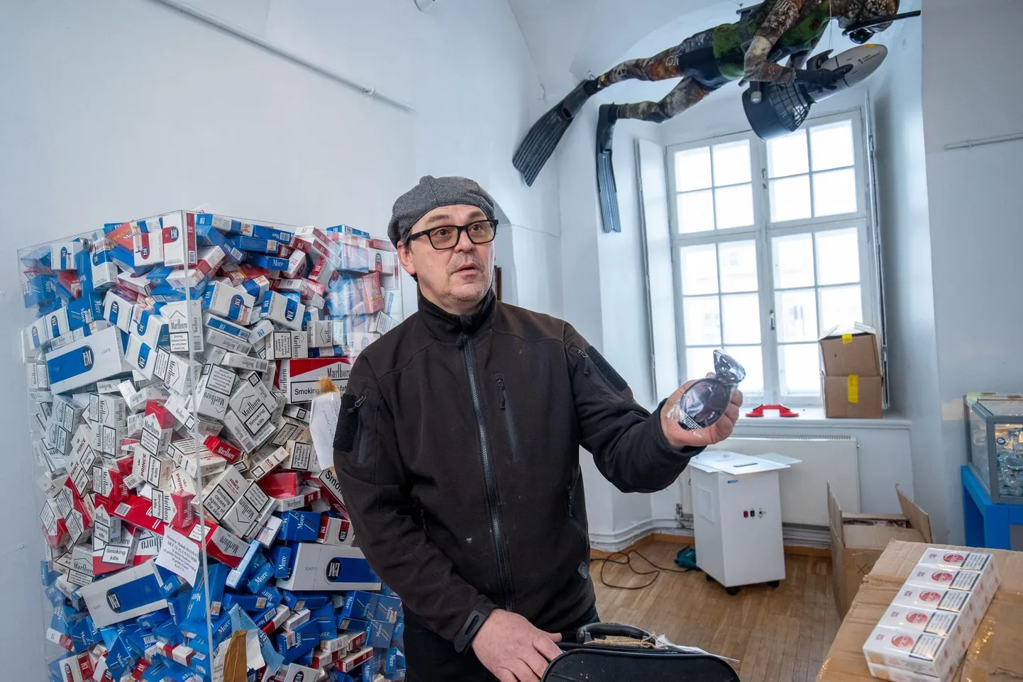 Eesti politseimuuseumi direktor Andrus Eesmaa.