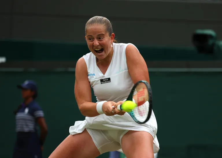 Jelena Ostapenko mänguhoos.